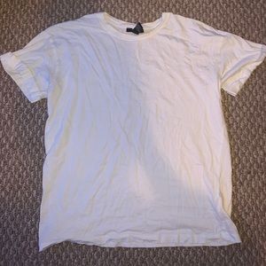 Loose white shirt